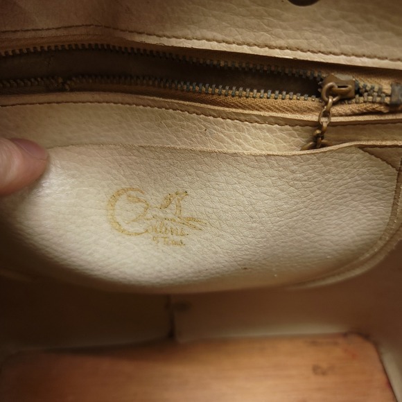 Enid Collins Of Texas Vintage 1960s Purse Bag Pavan 4 Genuine Handbag - Picture 12 of 12